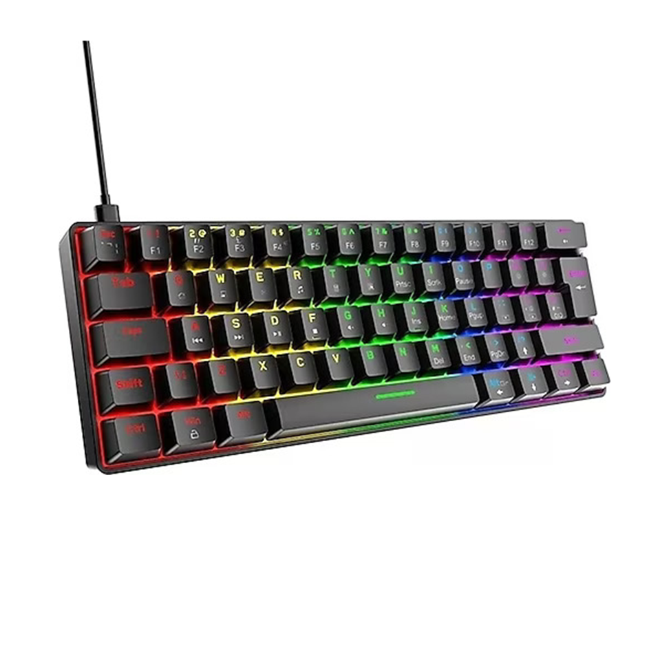 Rool T60 Siyah Red Switch Kablolu Mekanik Oyuncu Klavyesi