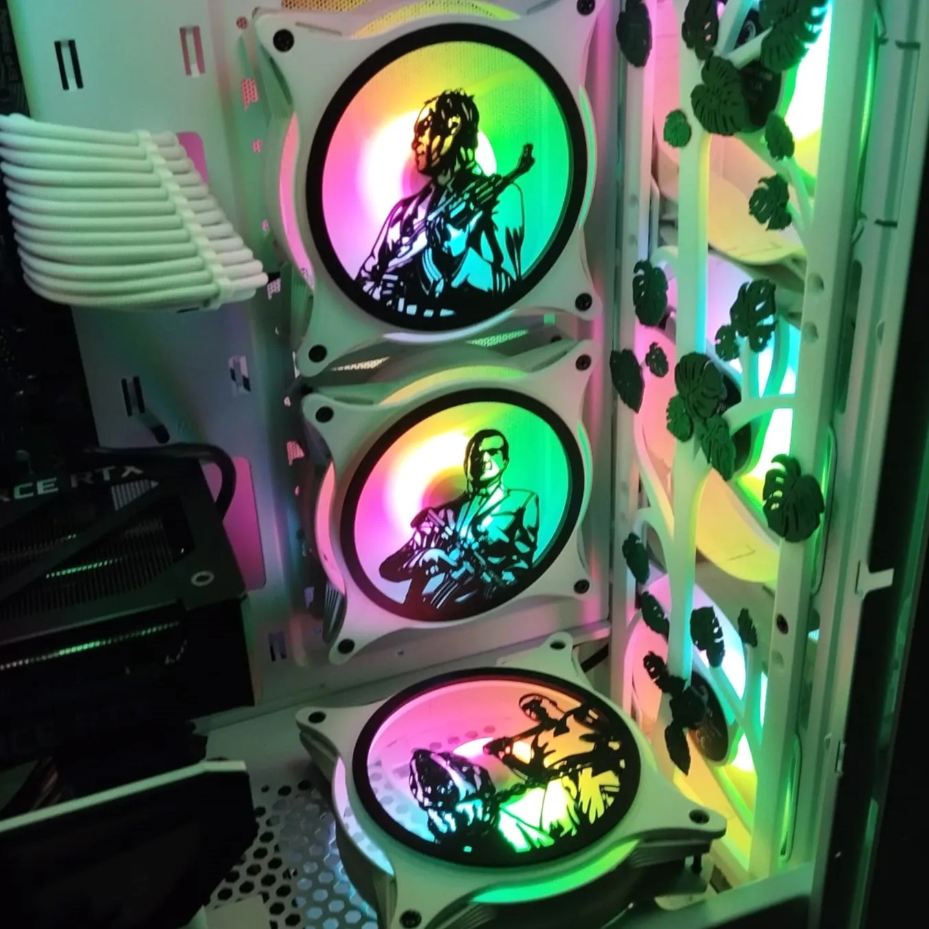 Casey Box CSYB-044 GTA Üçlü Set 120x120 mm Fan Kapağı